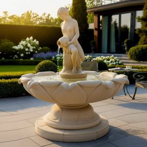 Springbrunnen Lotusblume Verde