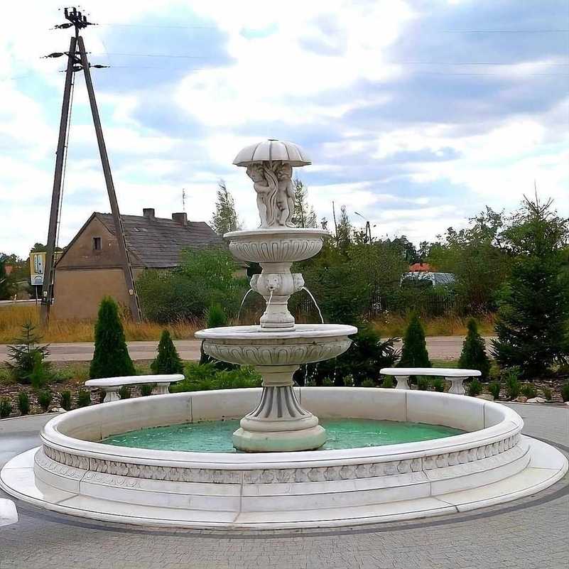 Set Springbrunnen Gemelli + Brunnenbecken Marinello + Zubehör