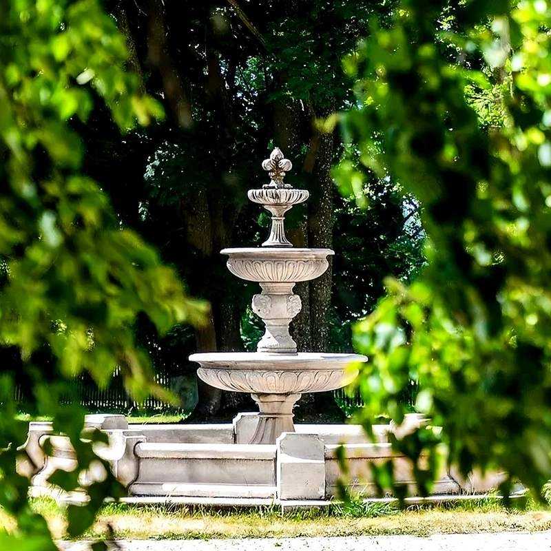 Set Springbrunnen Groß + Brunnenbecken Classico