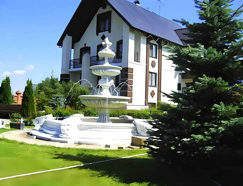 Gartenbrunnen Set mit LED