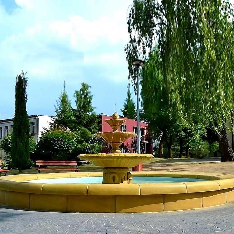 Set Springbrunnen Italiana + Brunnenbecken Groß + Zubehör