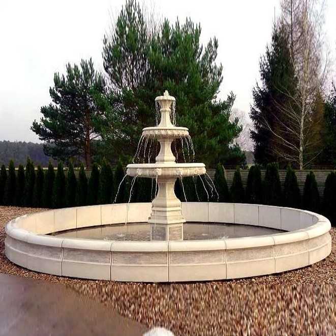 Set Springbrunnen mit Brunnenbecken Köpfe der Dämonen + Zubehör