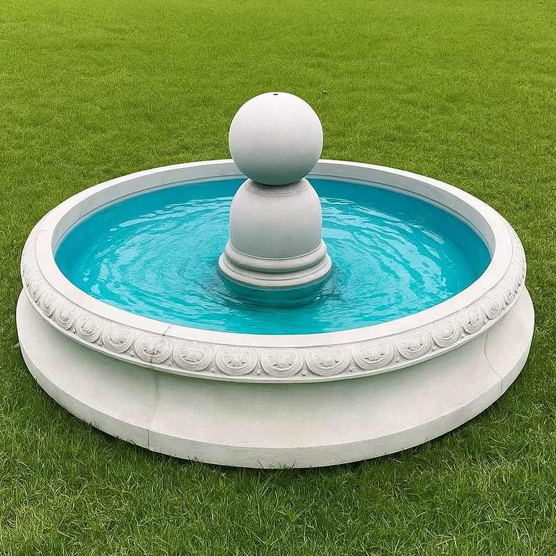 Set Springbrunnen Protille + Brunnenbecken Griechisch