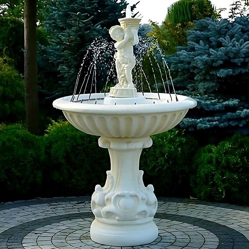 Springbrunnen Fresco mit Amor 2