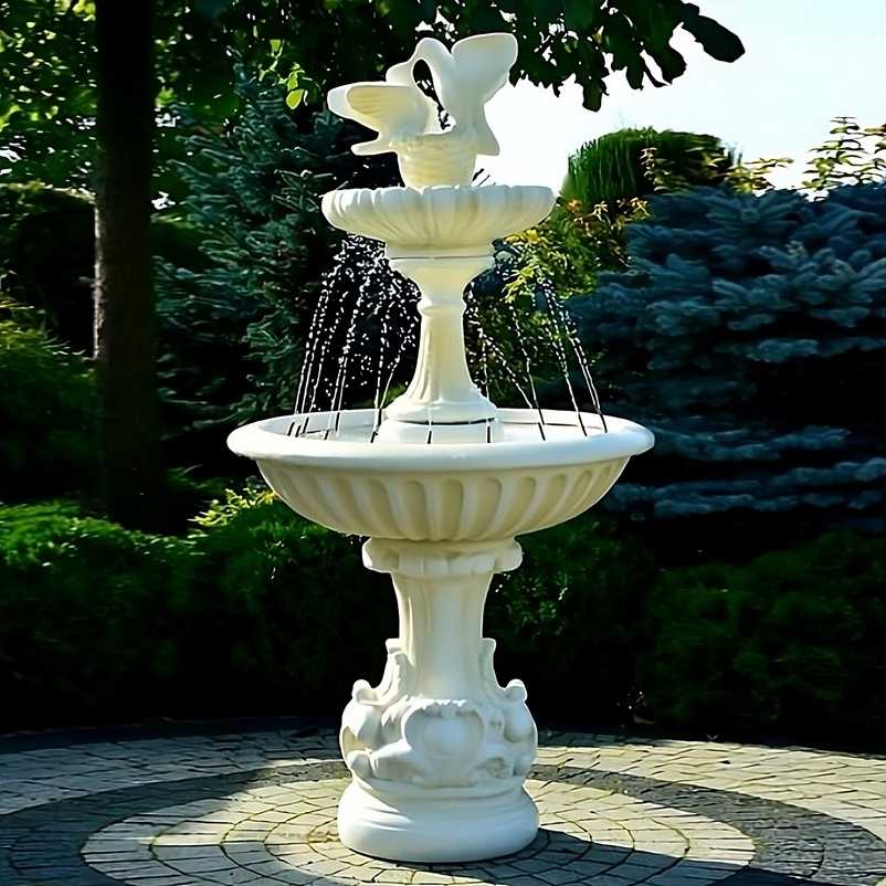 Springbrunnen FRESCO mit Tauben