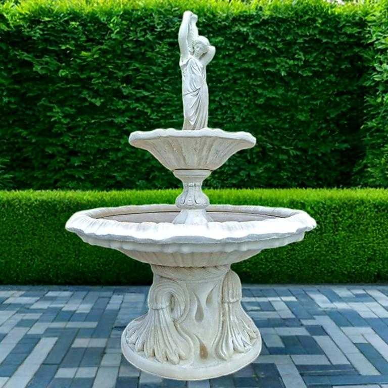 Springbrunnen Italiana Mädchen mit Krug