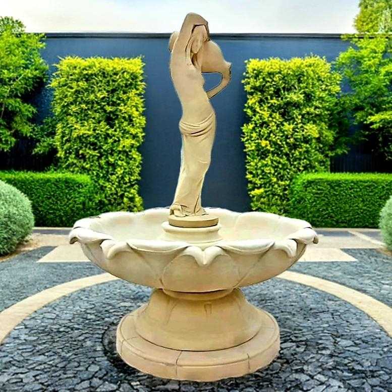 Springbrunnen Lotusblume Lagoa