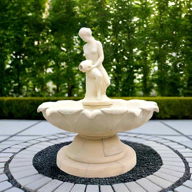 Springbrunnen Lotusblume Verde