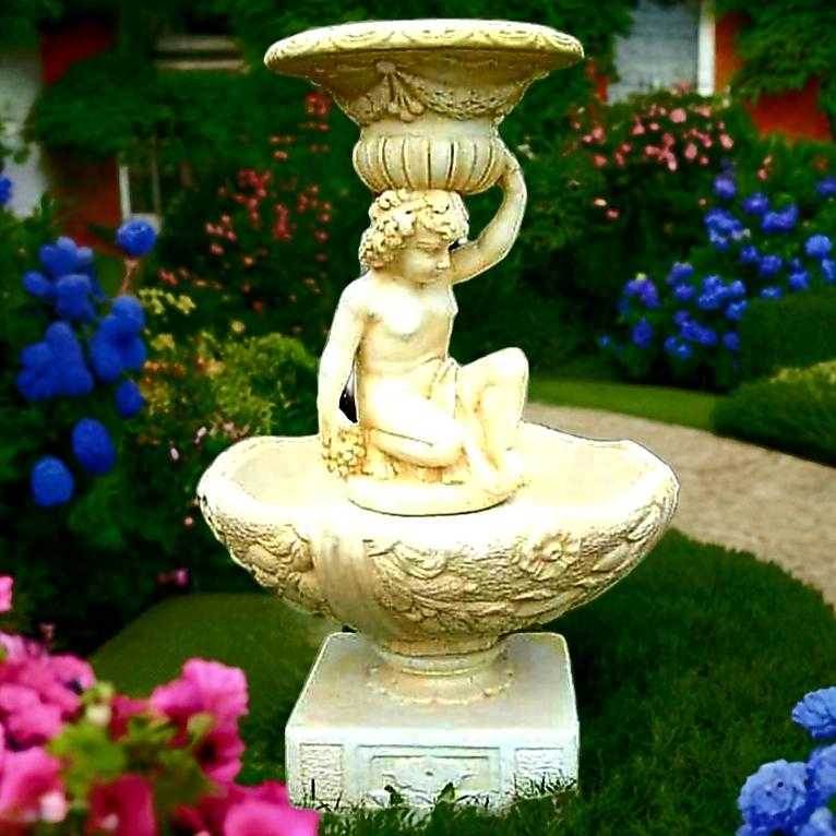 Springbrunnen mit Bacchus