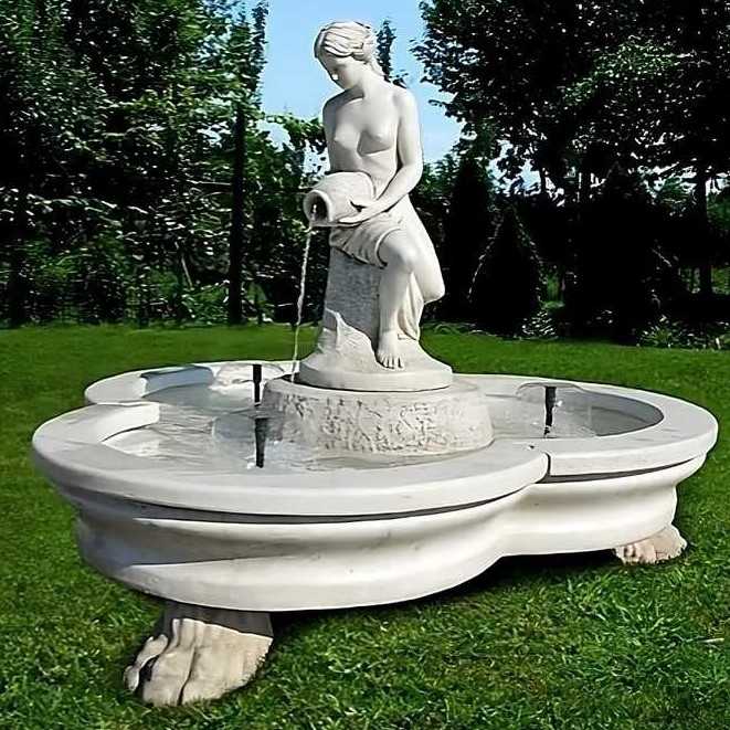 Springbrunnen Pesca Mädchen mit Krug