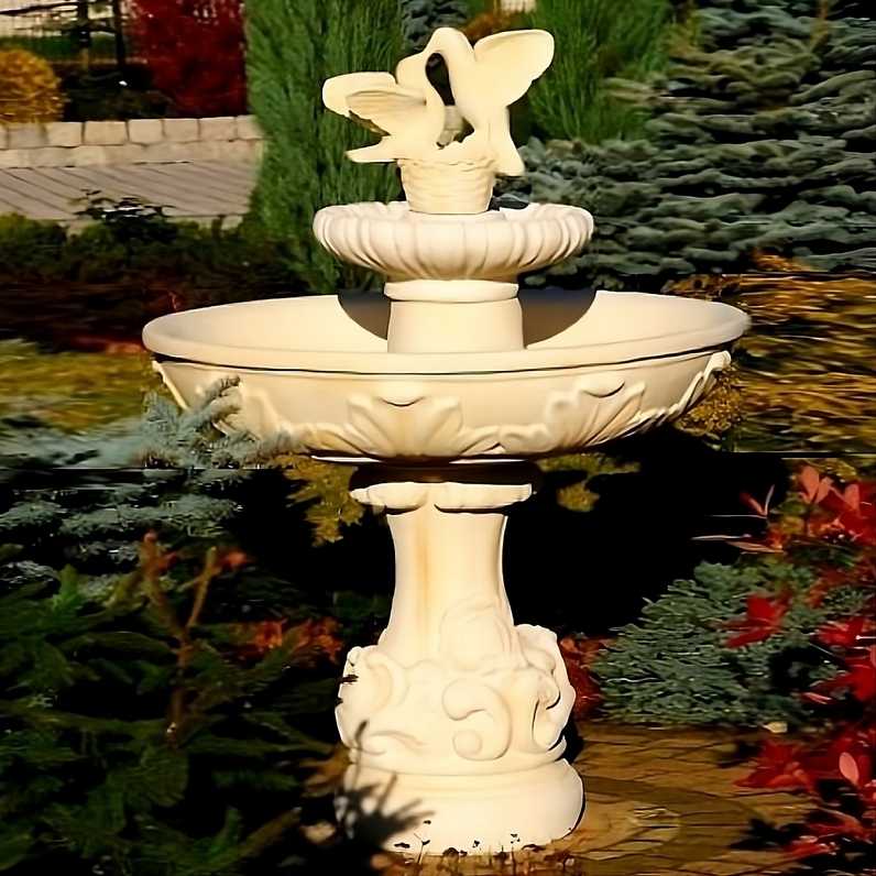 Springbrunnen Roma mit Tauben