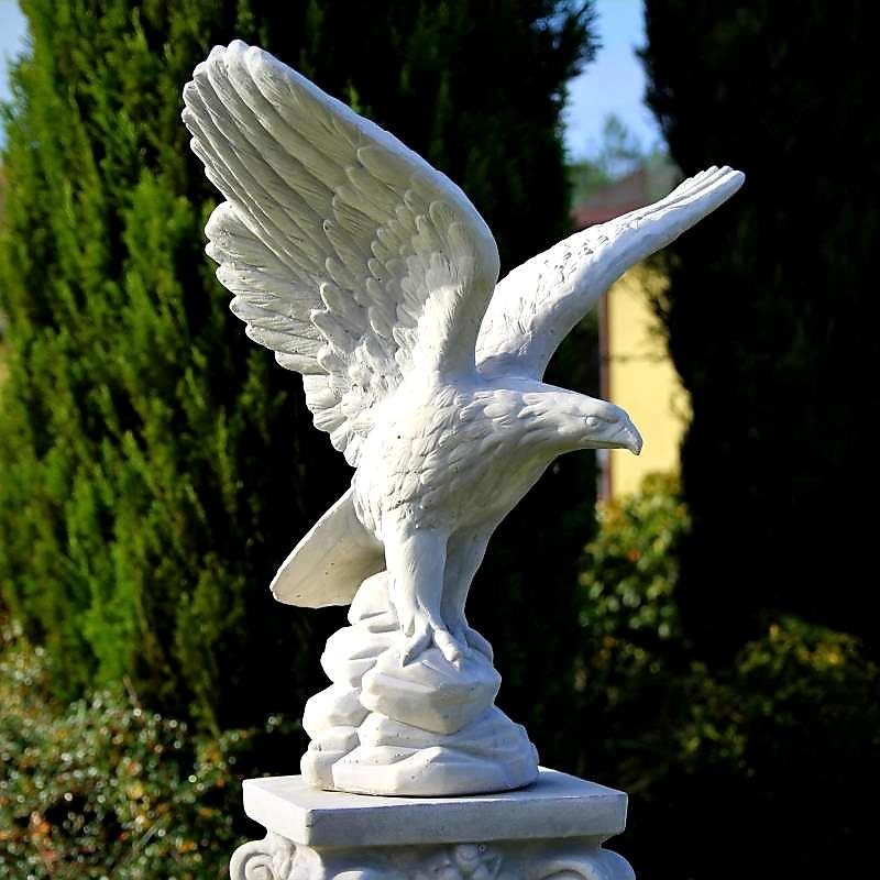 Steinfigur Adler Groß