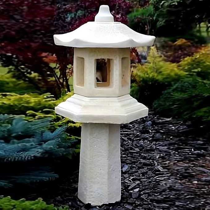 Steinlaterne Pagode 3