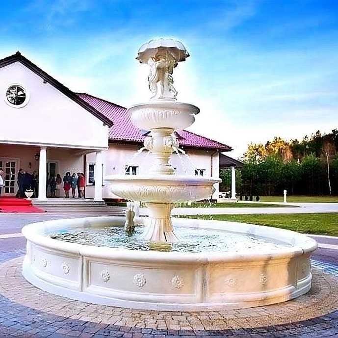 Set Springbrunnen Gemelli + Brunnenbecken Blume