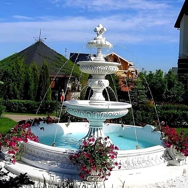 Einfach Große Gartenbrunnen mit geschlossenem Kreislauf – TOP10